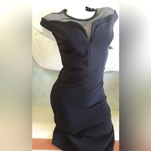 NWT DRESS FERVENTE SIZE S ( European 36) Black